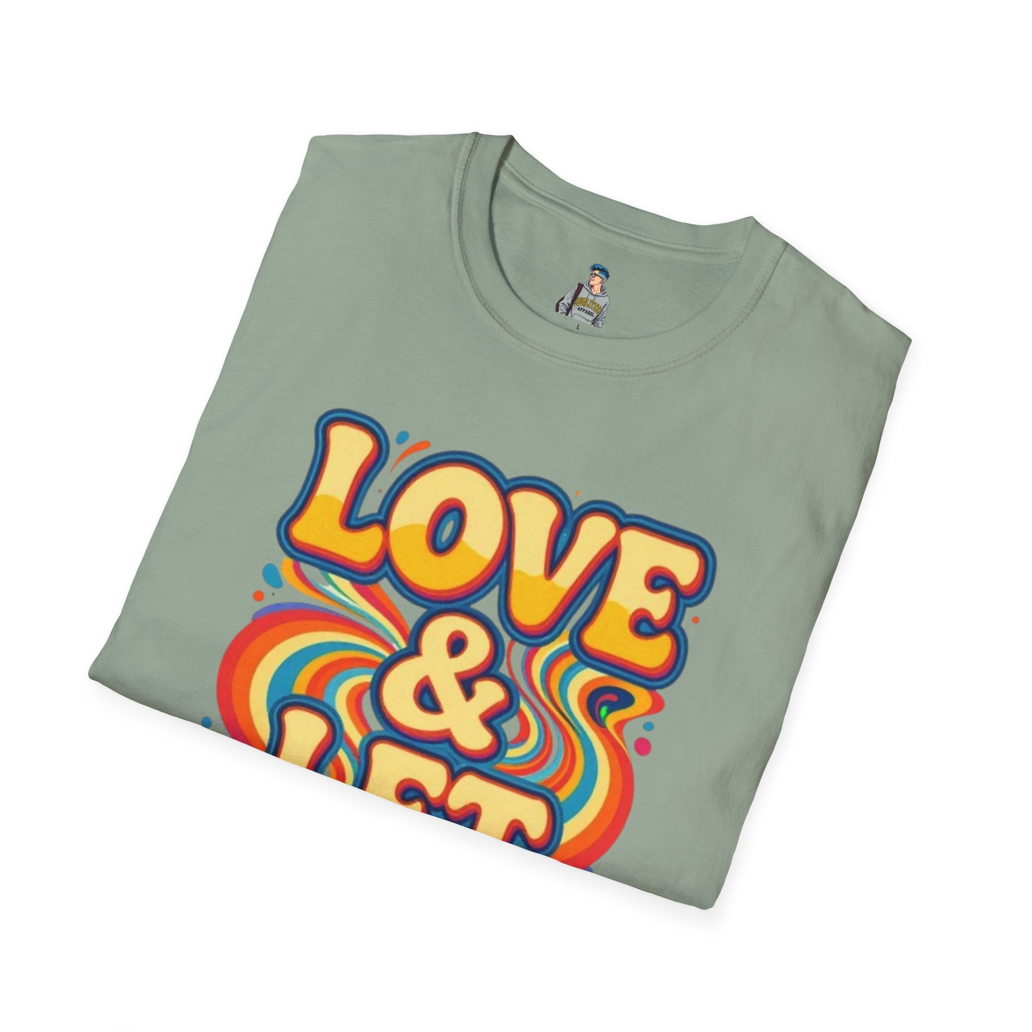 Love & Let Love Retro T-Shirt