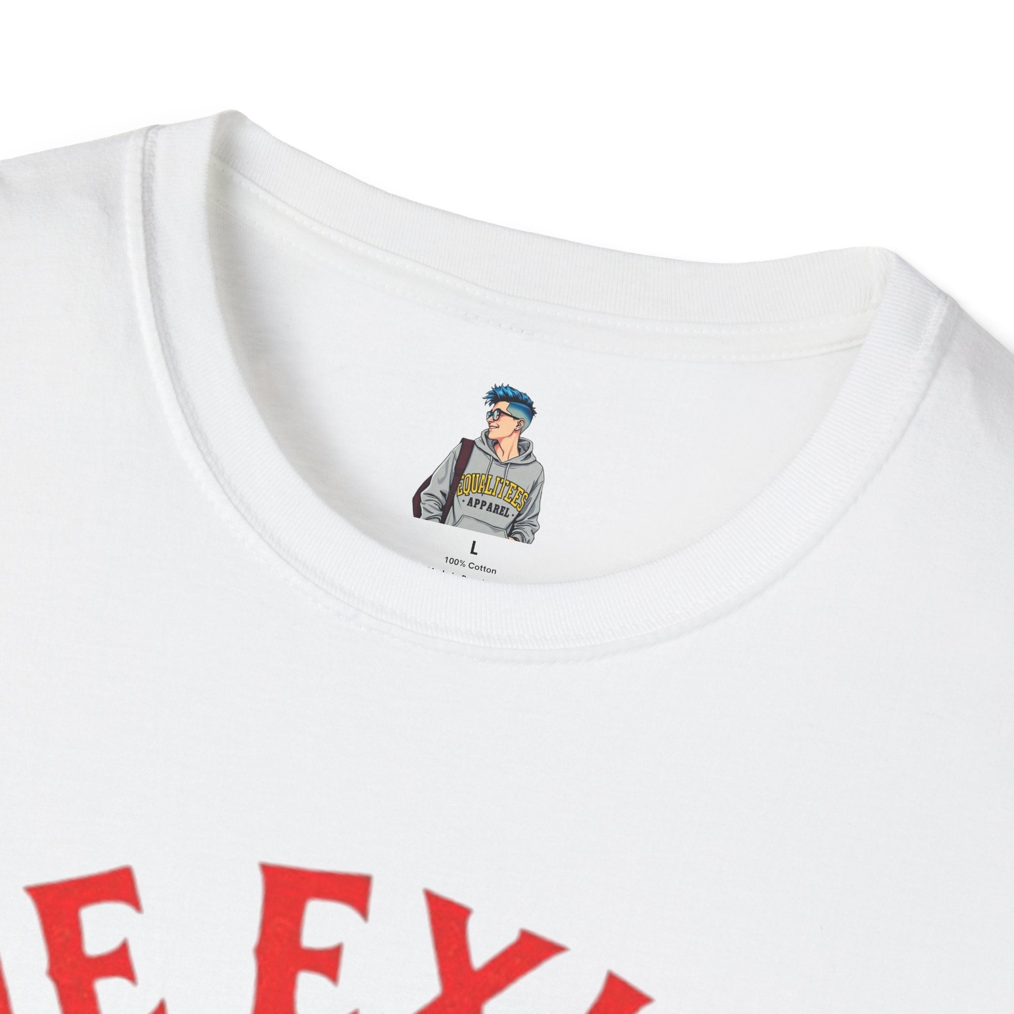 Unisex Softstyle T-Shirt, We Exist We Resist We Rise