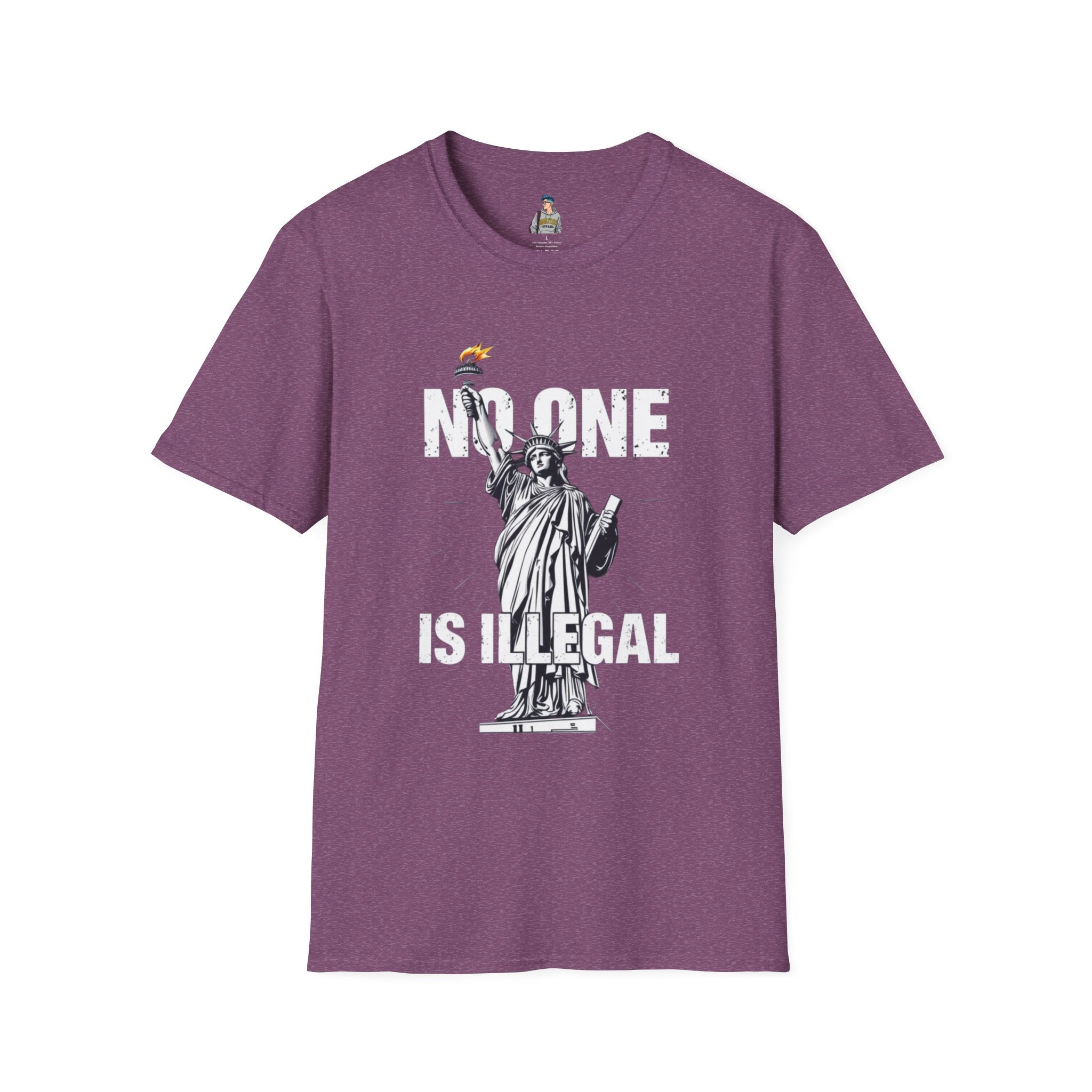No One Is Illegal Graphic T-shirt - EqualiTees.Me