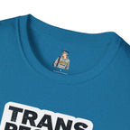 Unisex Softstyle T-Shirt - 'Trans People Exist. Trans People Matter.' Equality Apparel