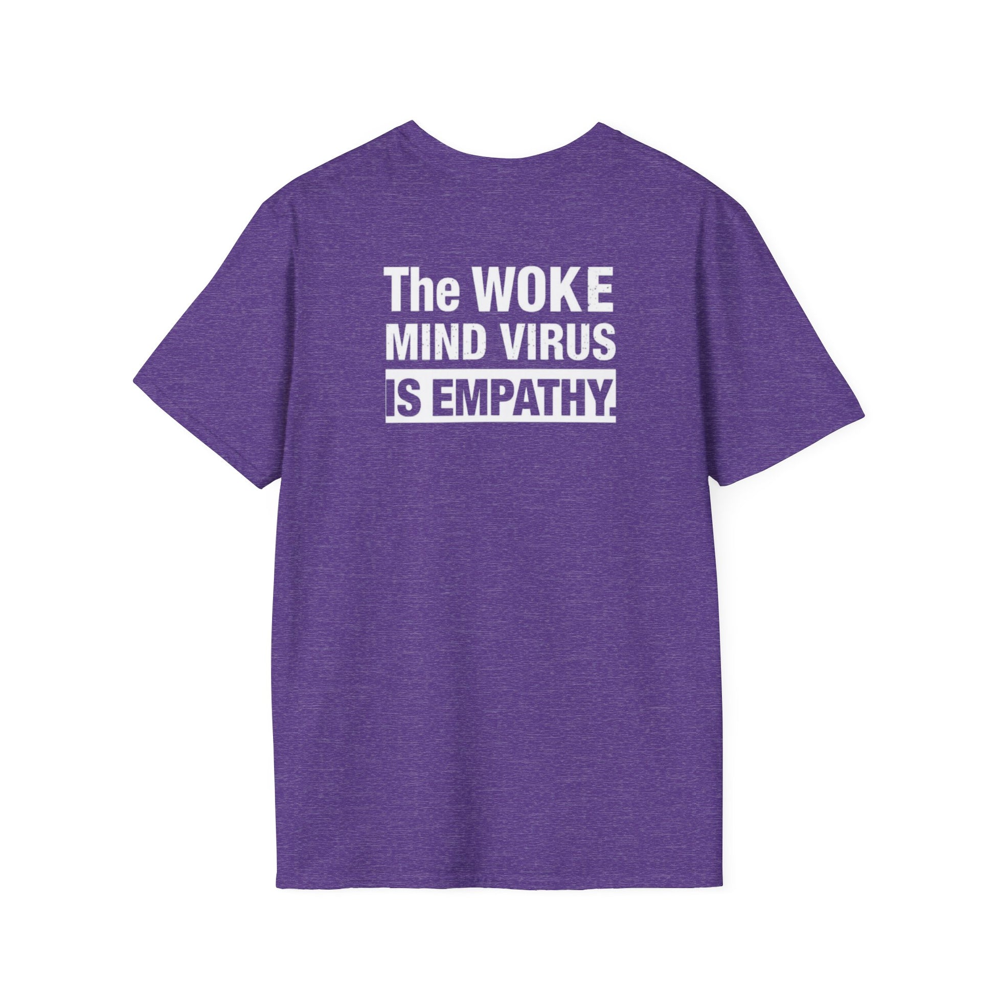 Woke is Empathy Unisex Softstyle T-Shirt - Bold Statement Tee for Everyday Activists
