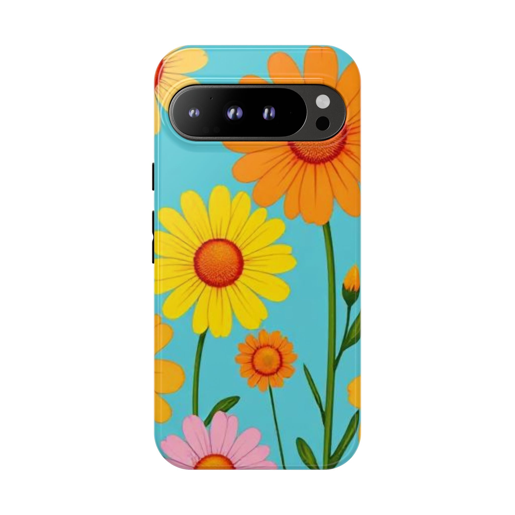 Floral Daisy Tough Case for Android