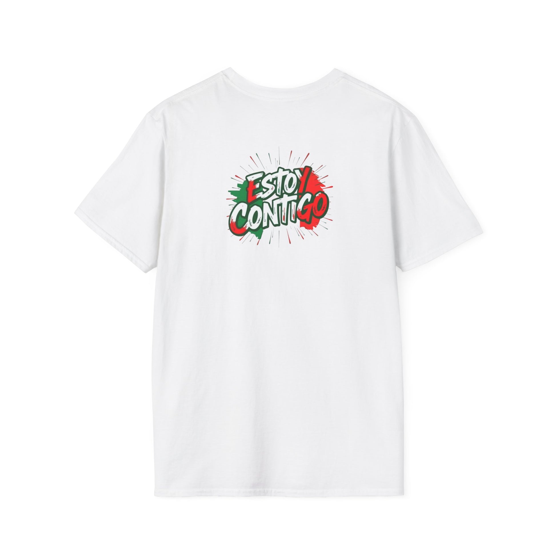 Unisex Softstyle T-Shirt - Mexicans Are Great Americans | Bilingual Pride Tee