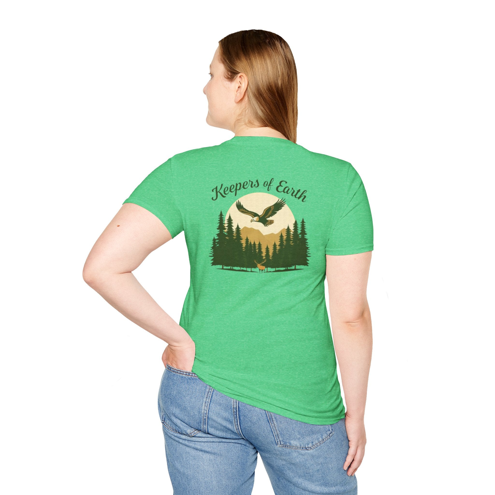 Keepers of the Earth Eagle and Elk T-shirt