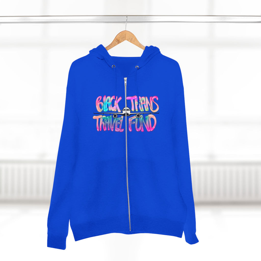 BTTF - Black Trans Travel Fund Unisex Zip-Up Hoodie