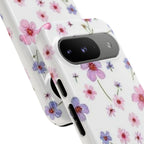 Pink Wildflower Tough Case for Android