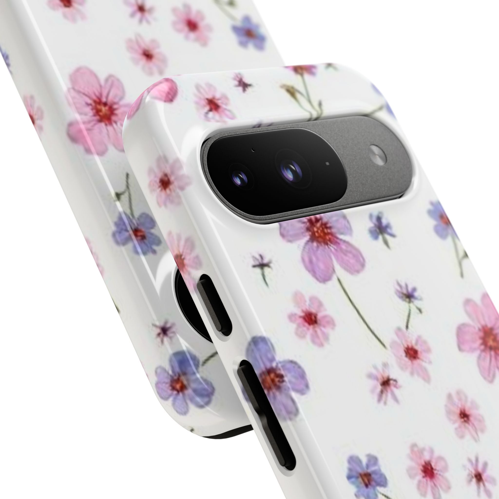 Pink Wildflower Tough Case for Android