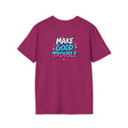 Make Good Trouble Trans Colors Graphic Unisex T-Shirt - Bold Statement Tee for Activists & Dreamers