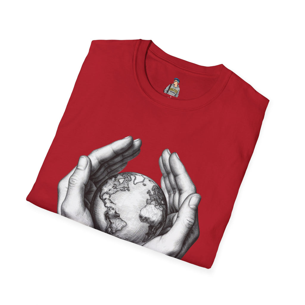 Earth in Your Hands T-Shirt — Protect the Planet Graphic Tee