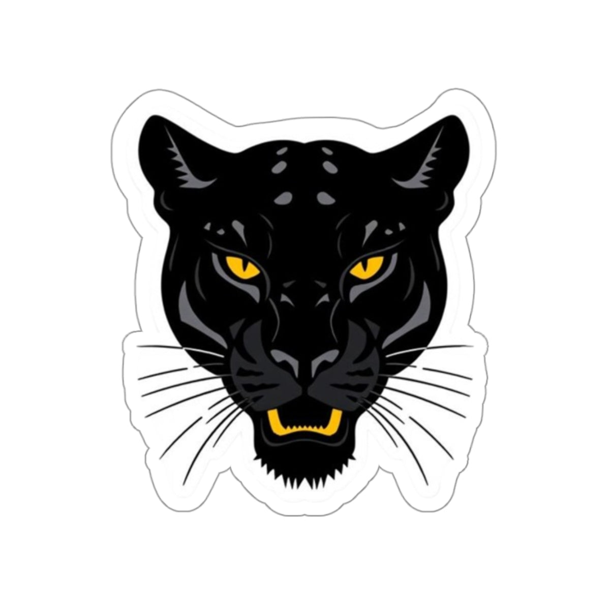 Die-Cut Stickers -  Black Panther Head