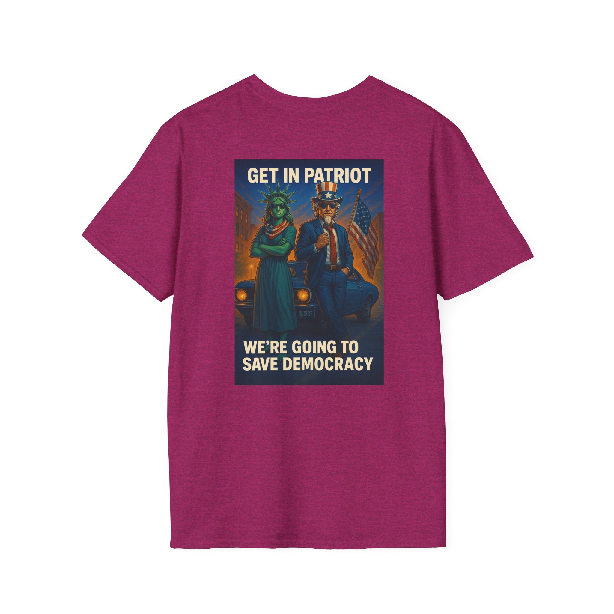 Patriotic Activism T-Shirt - Our Resistance Matters & Save Democracy Designs
