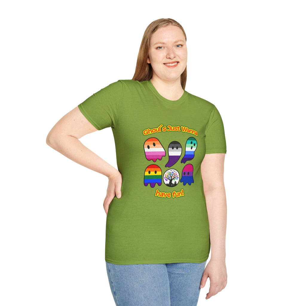 Ghouls Just Wanna Have Fun Pride Tree Las Vegas T-Shirt