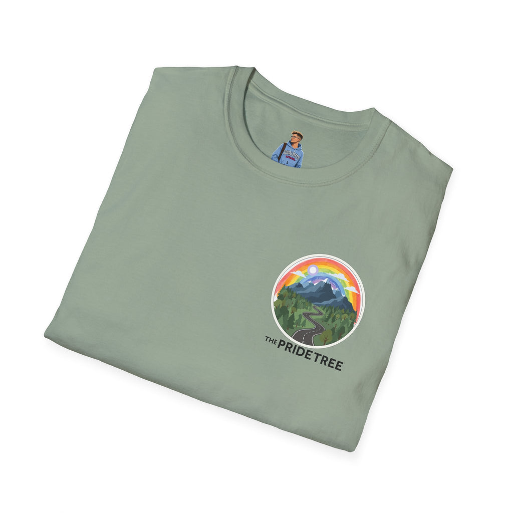 Pride Tree Las Vegas Mountain Graphic T-Shirt