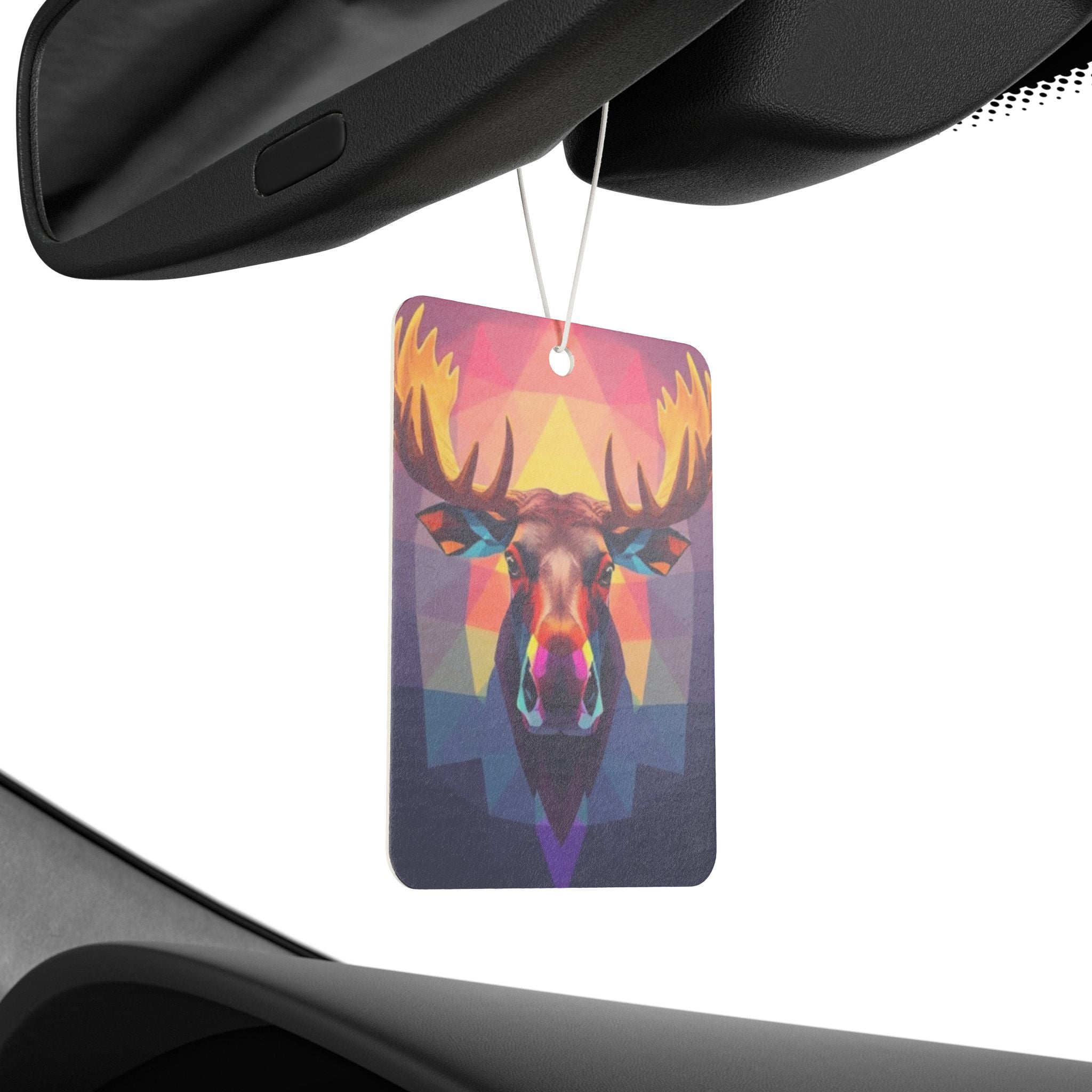 Fractal Moose Design - Car Air Freshener - Eclectic and Aromatic