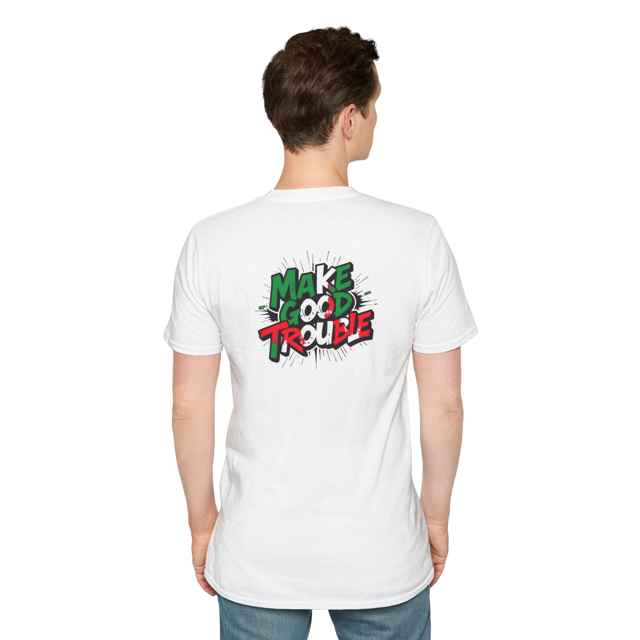 Make Good Trouble T-shirt  Fun Graphic Tee for Activists & Trendsetters