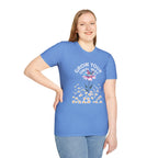 Grow Your Own Way Trans Pride Unisex T-Shirt - Floral Design for Garden Lovers