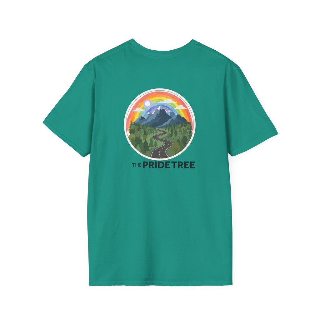 Pride Tree Las Vegas Mountain Graphic T-Shirt