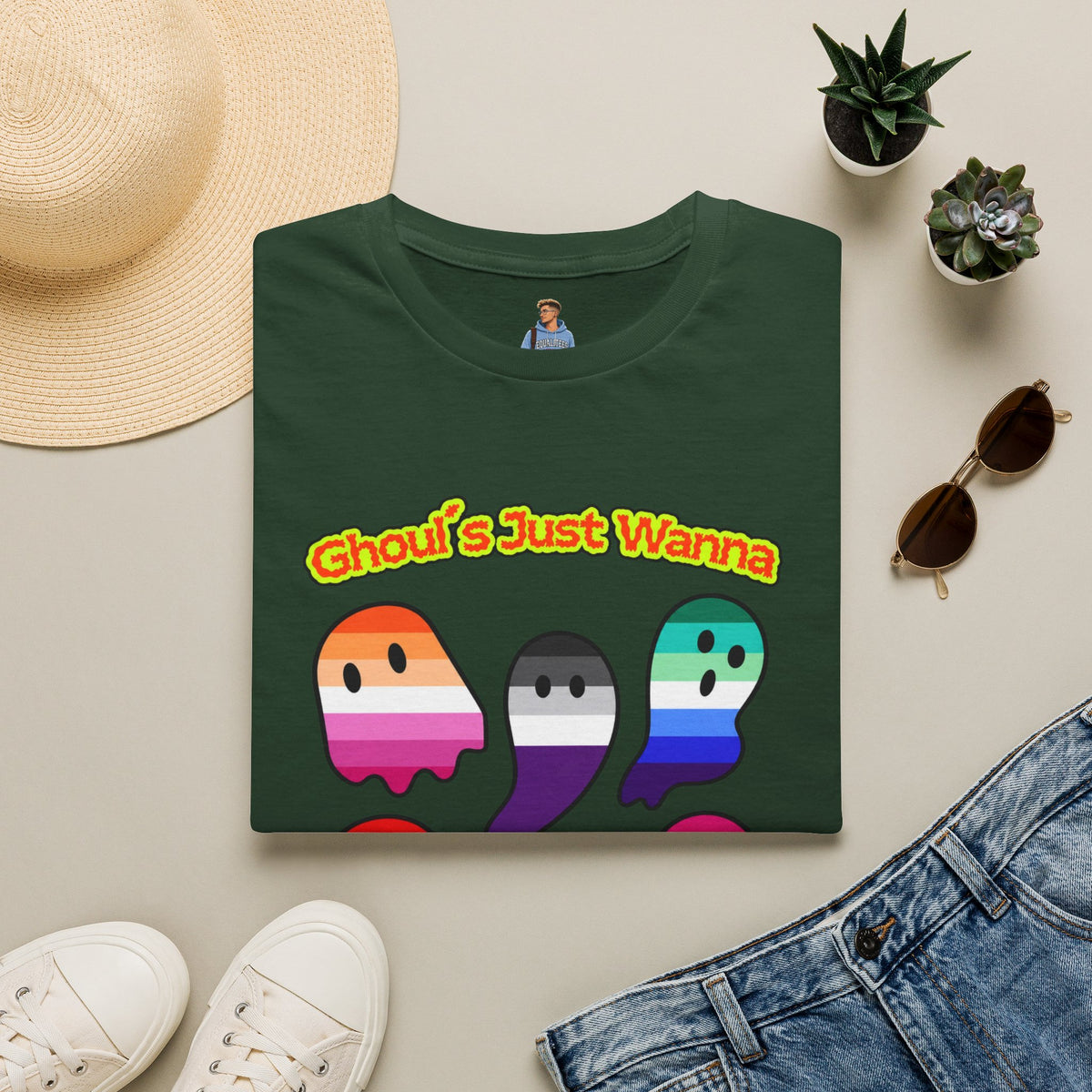 Ghouls Just Wanna Have Fun Pride Tree Las Vegas T-Shirt