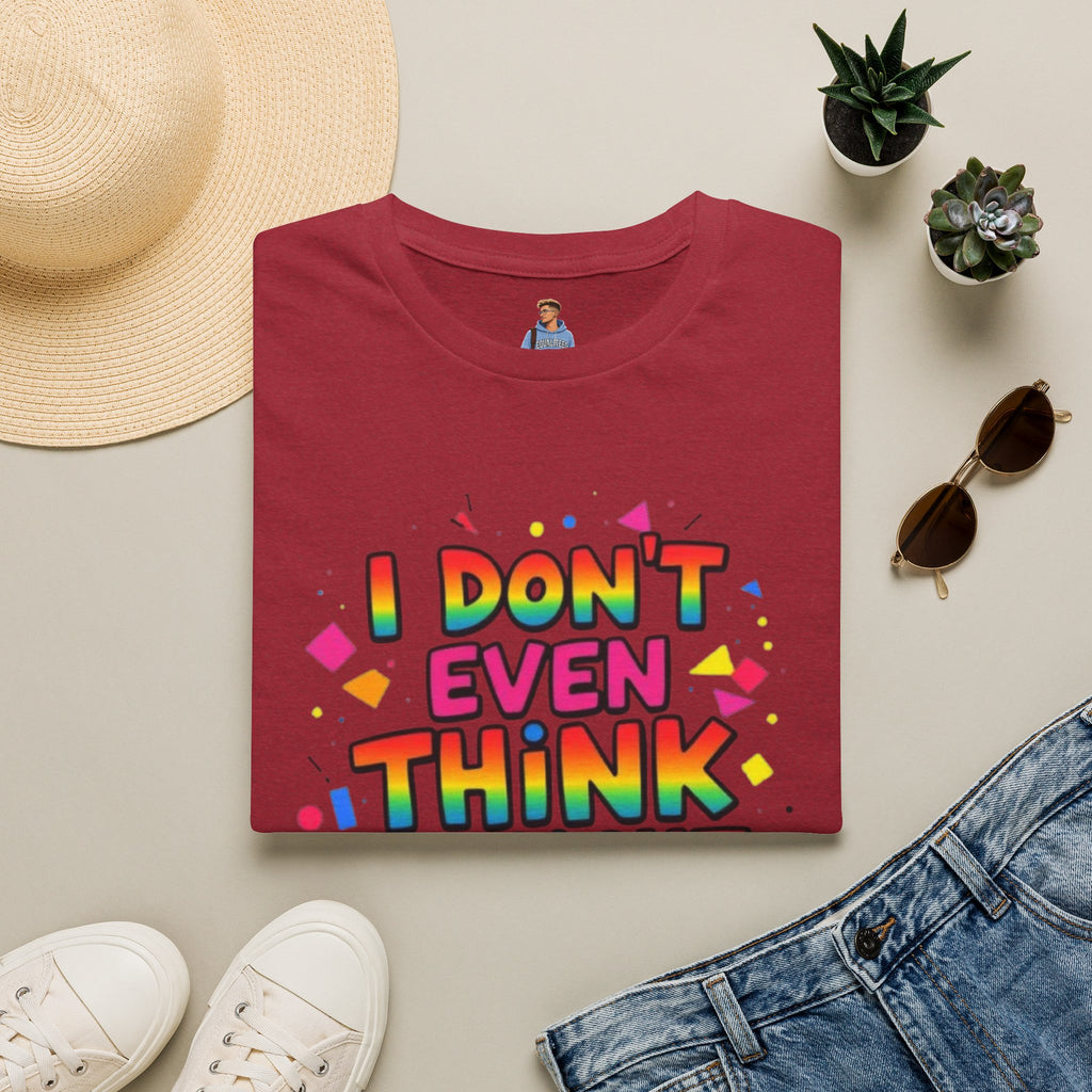 I Don't Even Think Straight Pride Tee