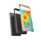 Floral Daisy Tough Case for Android