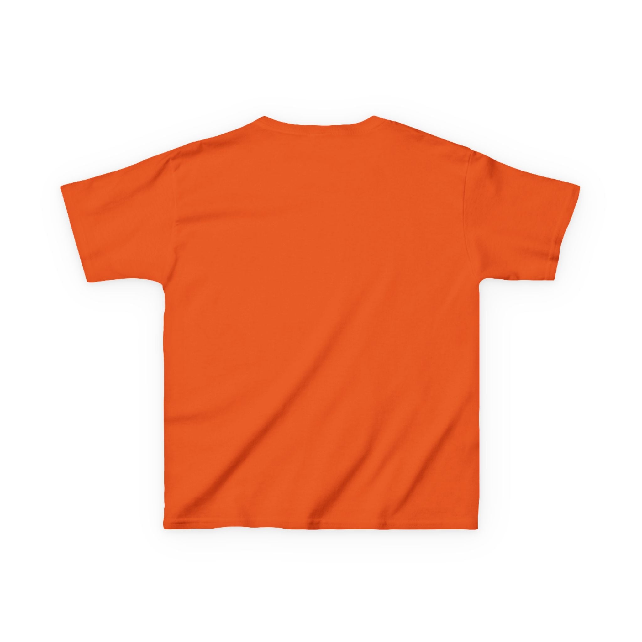 Colorful Fractal Tiger Kids Heavy Cotton Tee