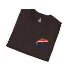 Jumping Salmon Native Pride Softstyle Unisex T-shirt