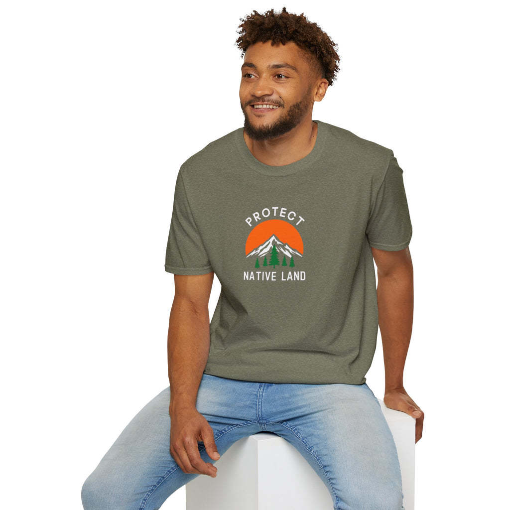 Protect Native Land Softstyle Unisex T-shirt
