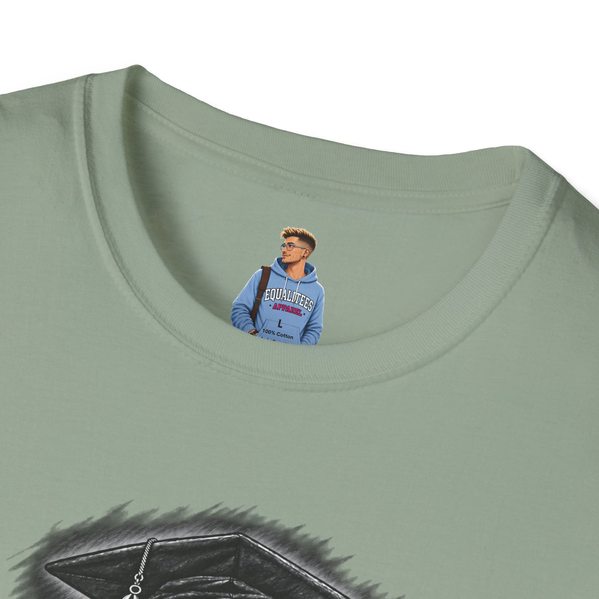 Portrait Front and Back - In Memory of Pierre Damas Bel T-Shirt