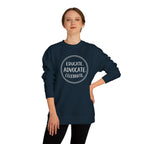 Educate, Advocate, Celebrate Incognito Pride Unisex Crew Neck Sweatshirt