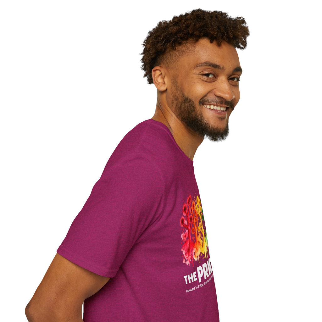 Pride Tree Las Vegas White Text T-shirt