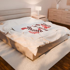 World's Most Amazing Grandma Velveteen Plush Blanket