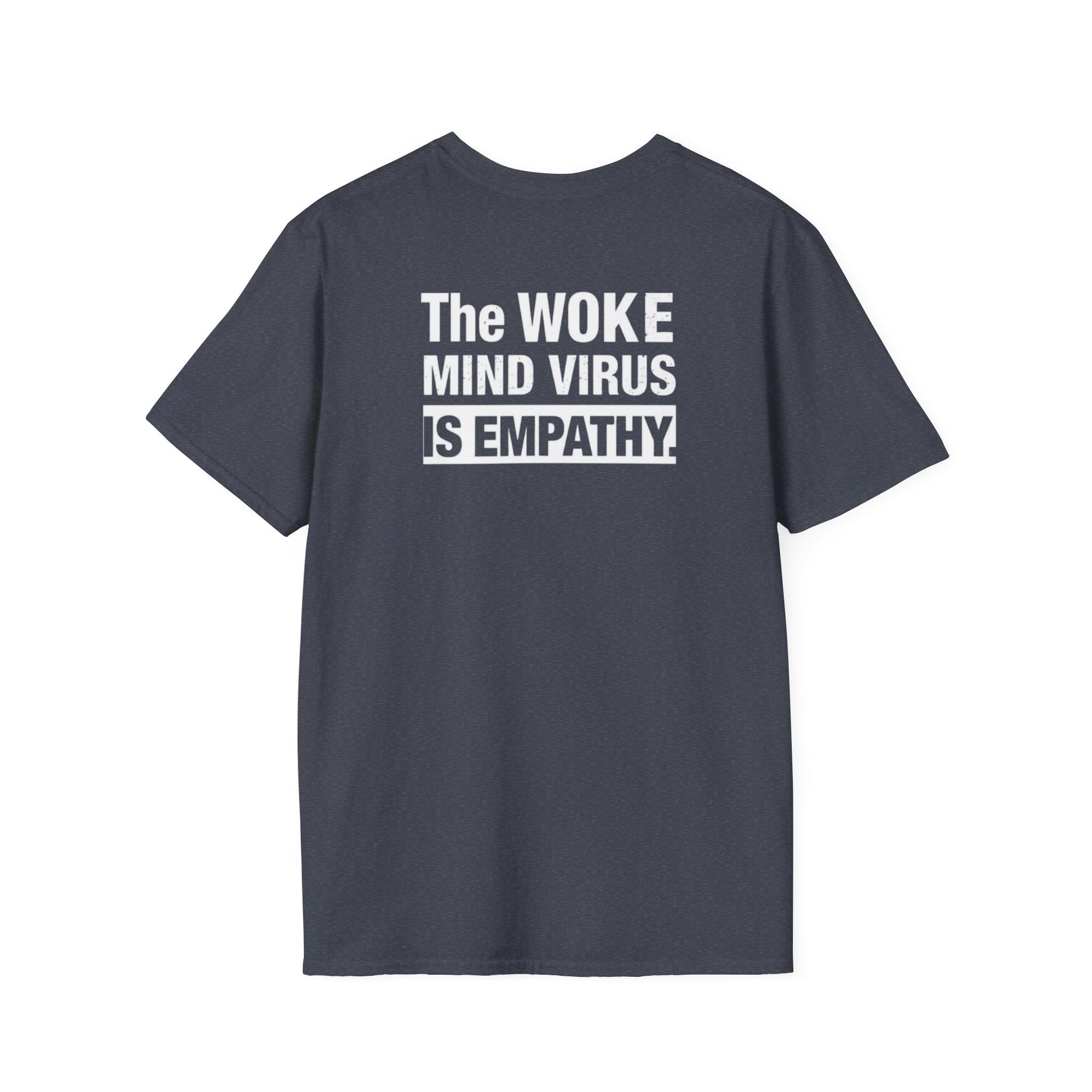 Woke is Empathy Unisex Softstyle T-Shirt - Bold Statement Tee for Everyday Activists