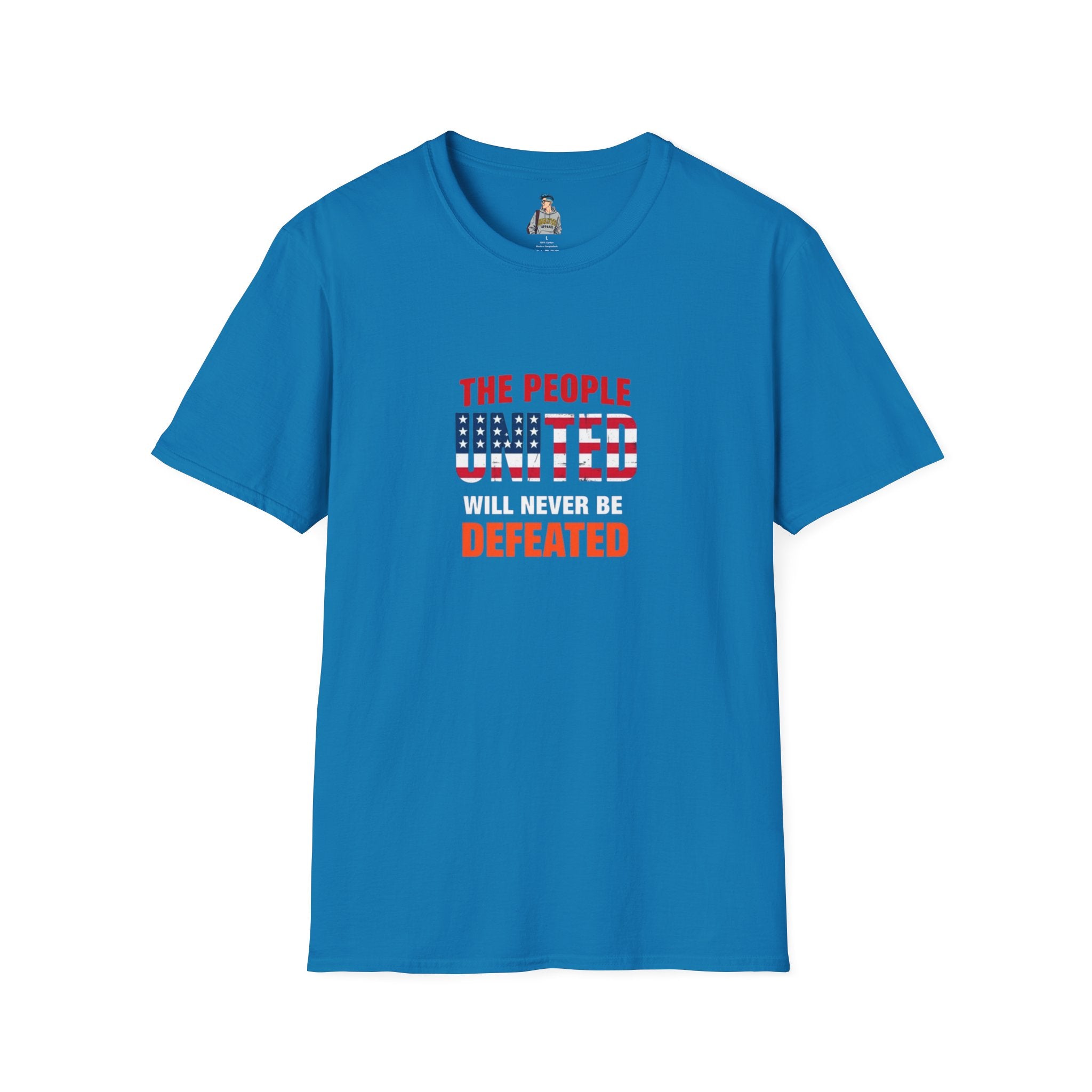 Unisex Softstyle T-Shirt - 'The People United' & 'MAGA Values Are NOT American Values' Graphic Tee
