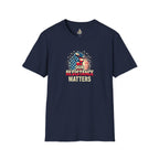 Patriotic Activism T-Shirt - Our Resistance Matters & Save Democracy Designs