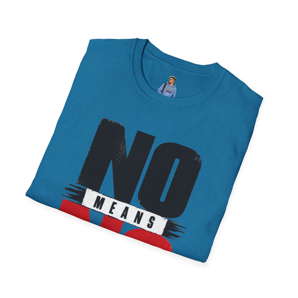 NO Means NO T-Shirt — Consent Awareness Graphic Tee