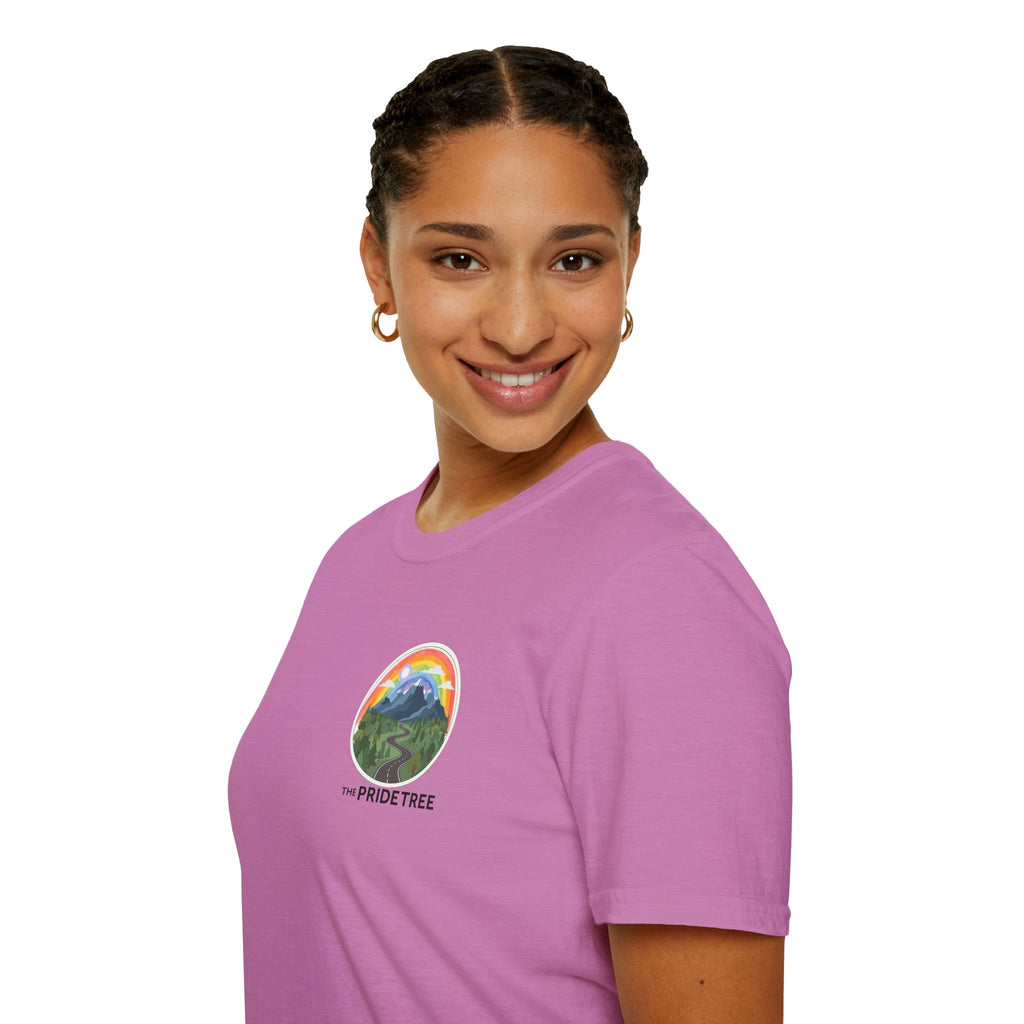 Pride Tree Las Vegas Mountain Graphic T-Shirt