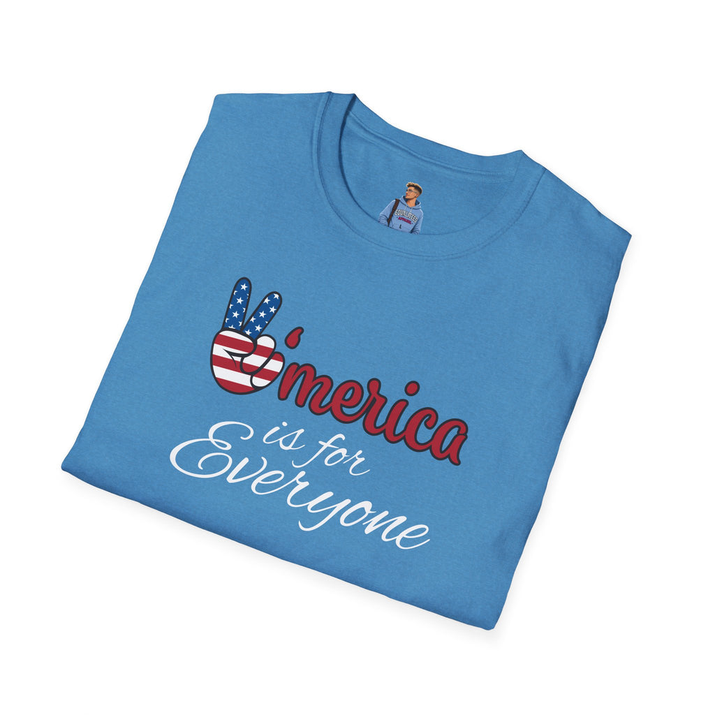 'Merica is for Everyone - Softstyle Unisex T-Shirt