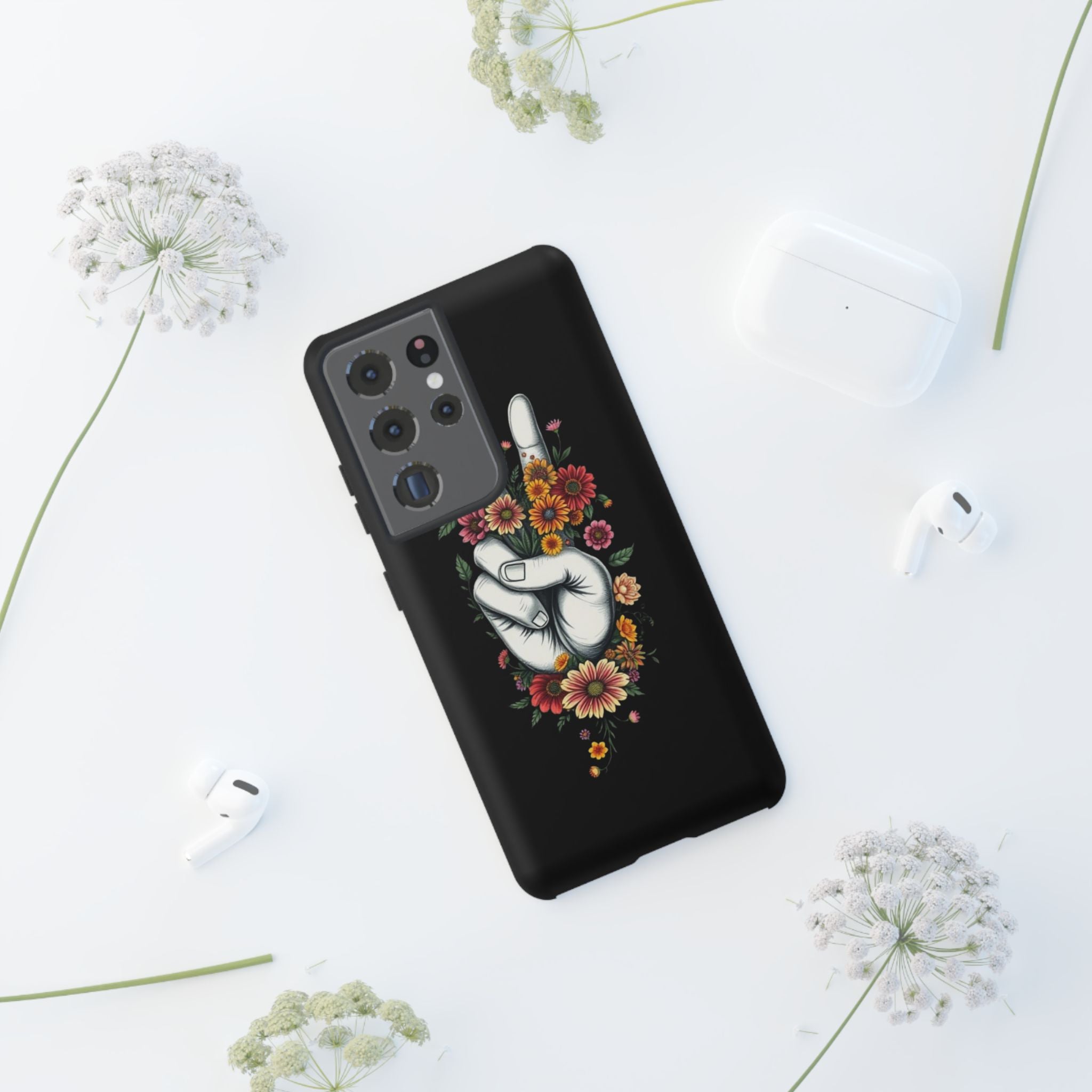Grow Peace Digital Artwork Tough Case For Android & iPhone