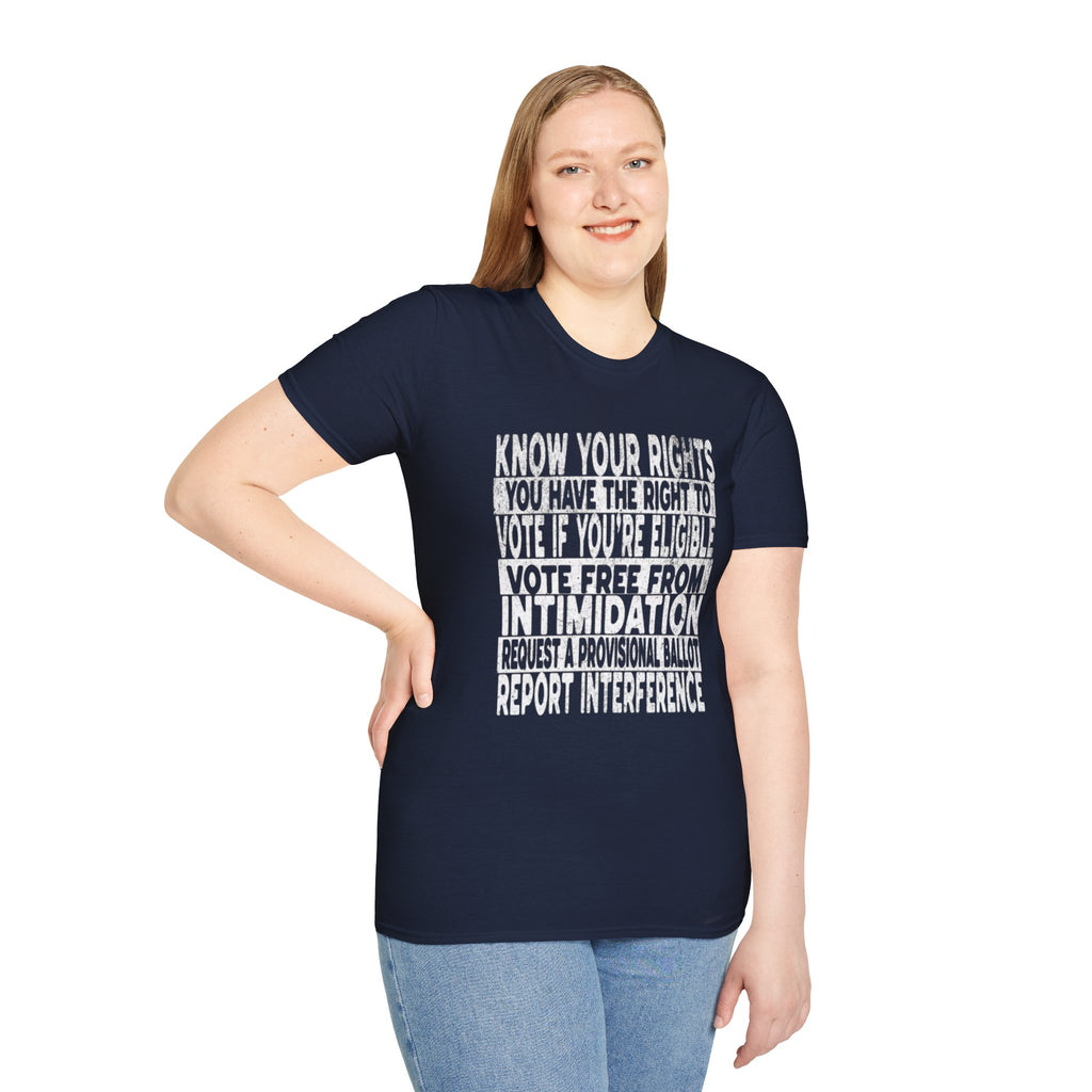 Know Your Voting Rights T-Shirt