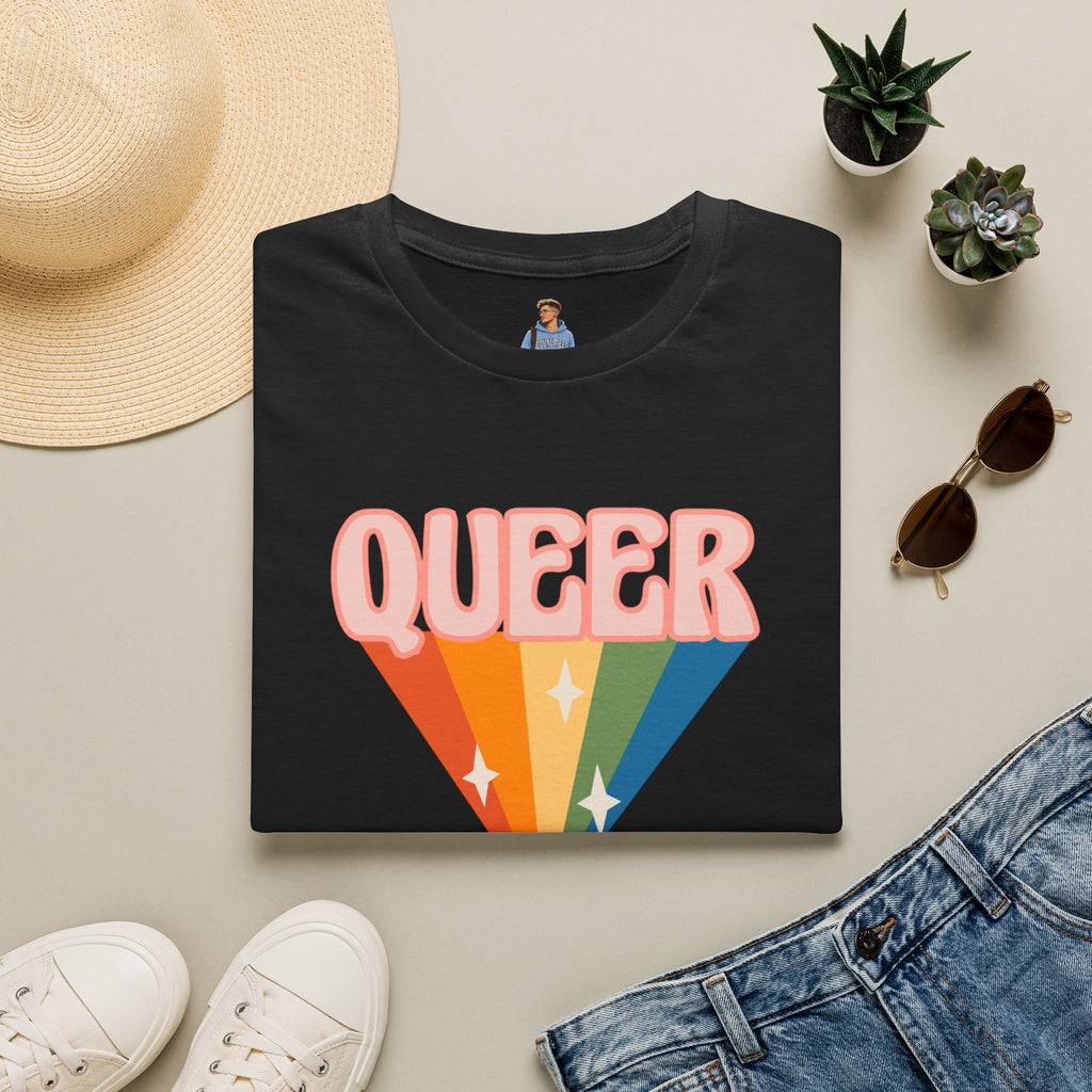 Queer Rainbow Sparkle Pride Tree Las Vegas T-Shirt