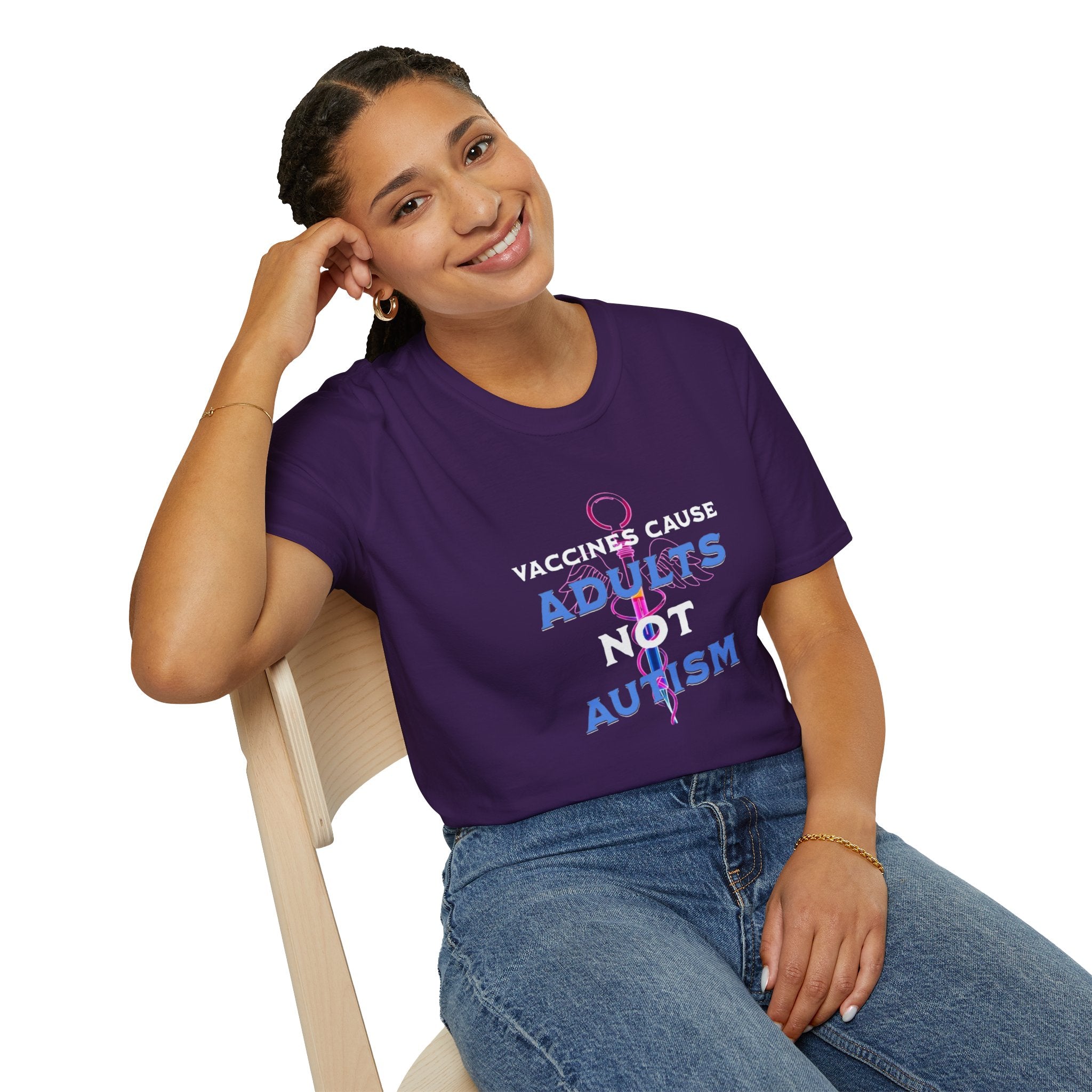 Vaccines Cause Adults Not Autism T-Shirt