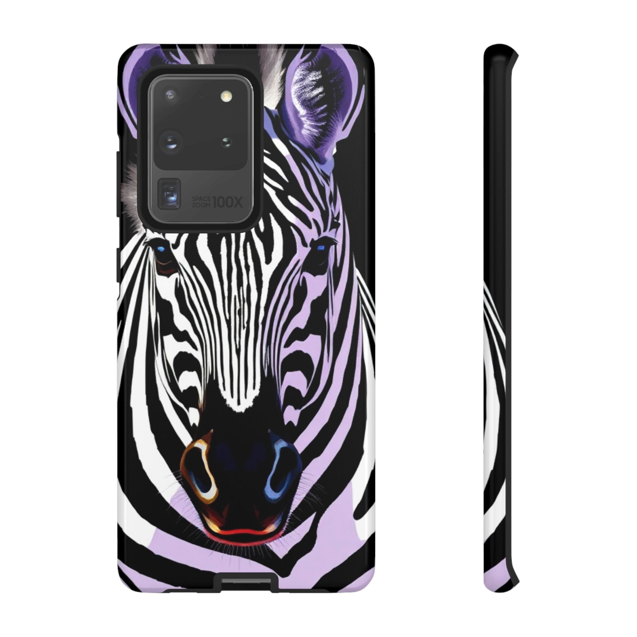 Android OR iPhone Compatible Cases - Zebra Design - Unique Tough Cases
