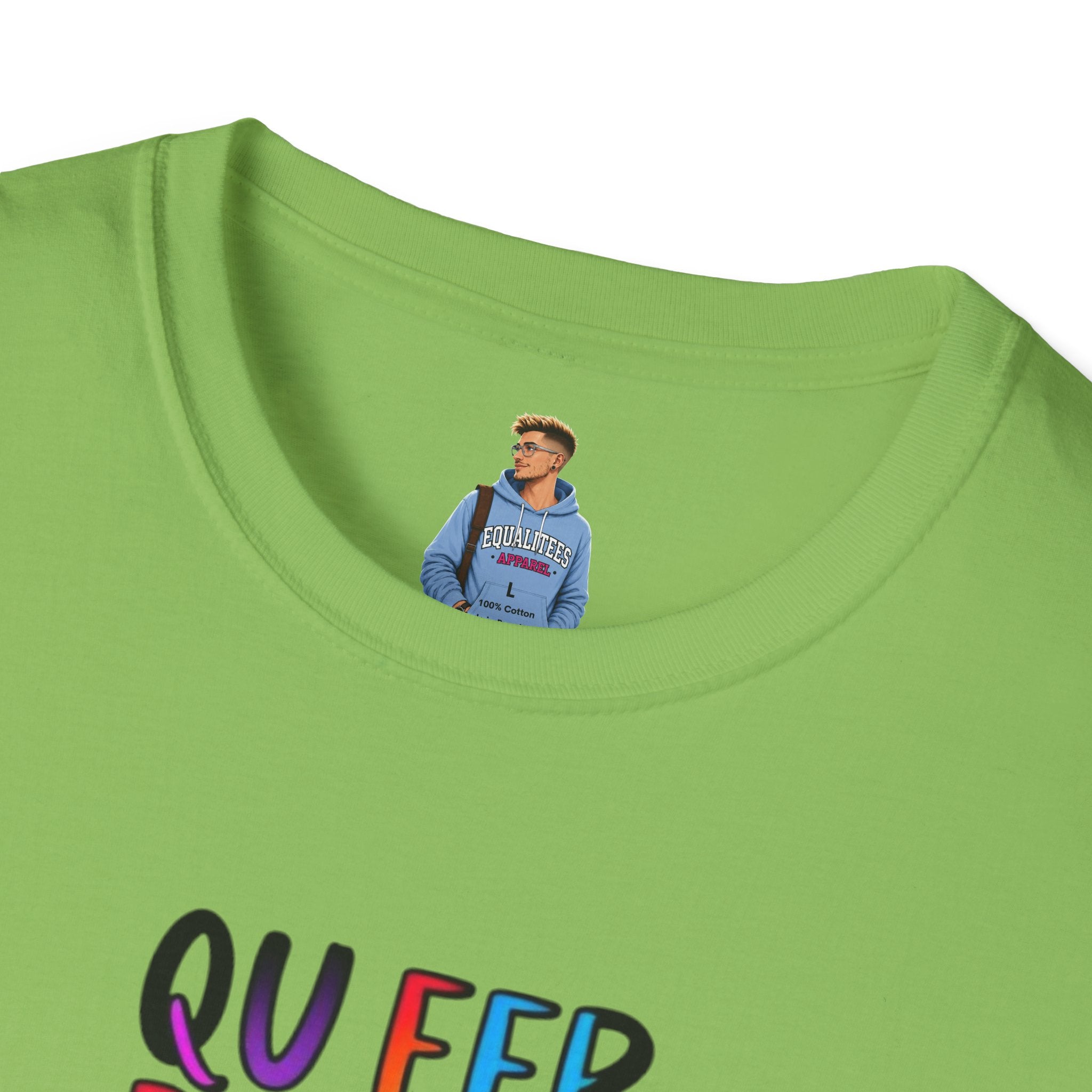 Queer People Belong Everywhere t-shirt