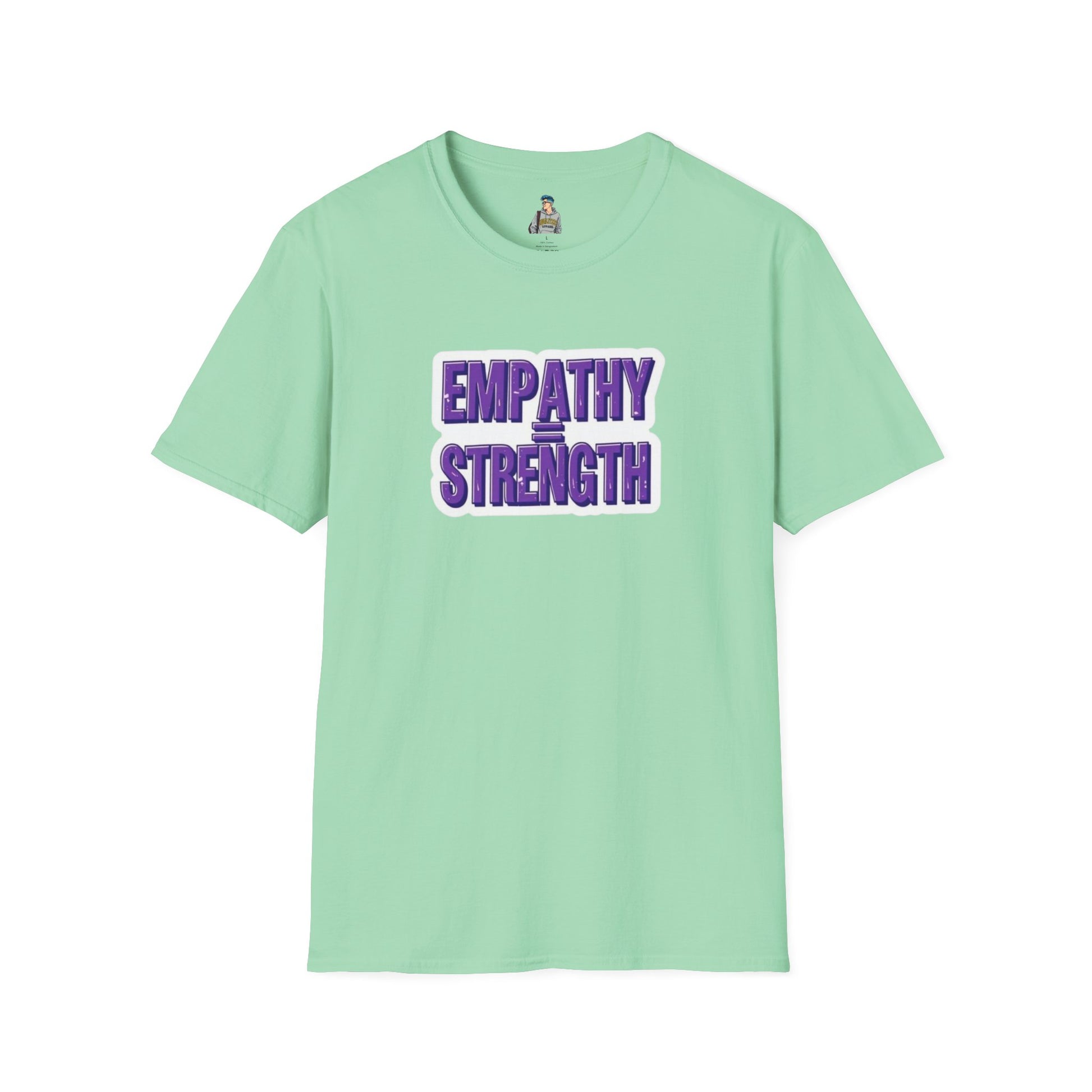 Empathy Equals Strength Unisex Softstyle T-Shirt - Inspirational Apparel for Everyday Comfort
