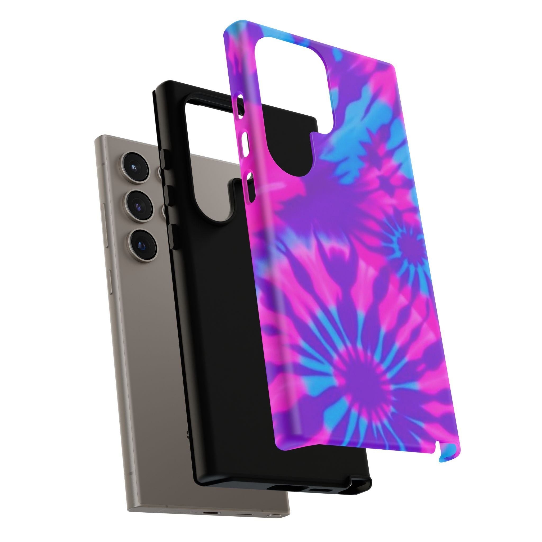 Tie-Dye Floral Tough Case for Android