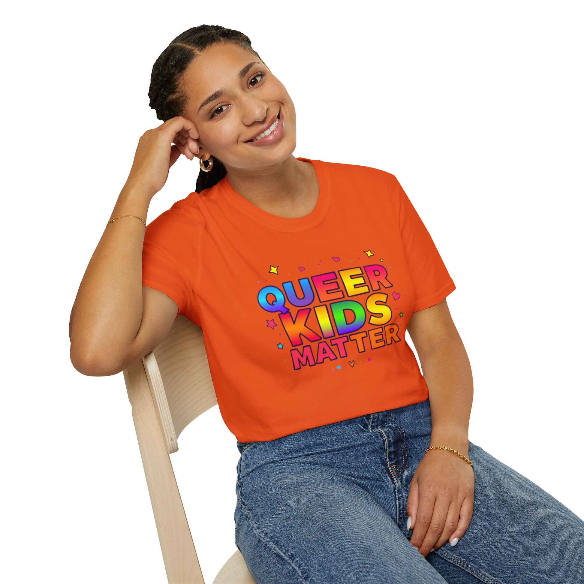 Colorful Queer Kids Matter Pride T-Shirt