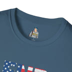 End Fascism Unisex Softstyle T-Shirt | Bold Patriotic Statement Tee