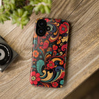 Floral Paisley Tough Case for iPhone — Vibrant Protective Phone Cover