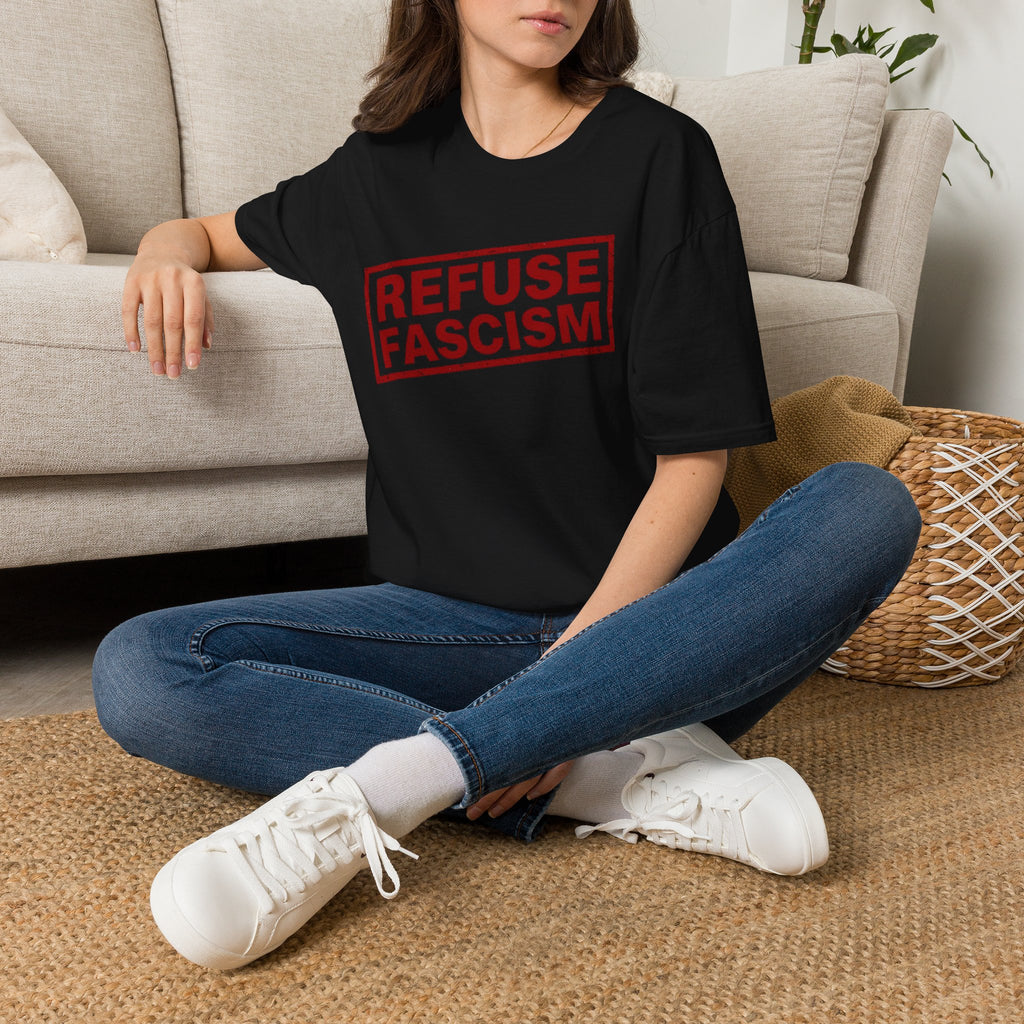 Refuse Fascism Political Activism T-Shirt