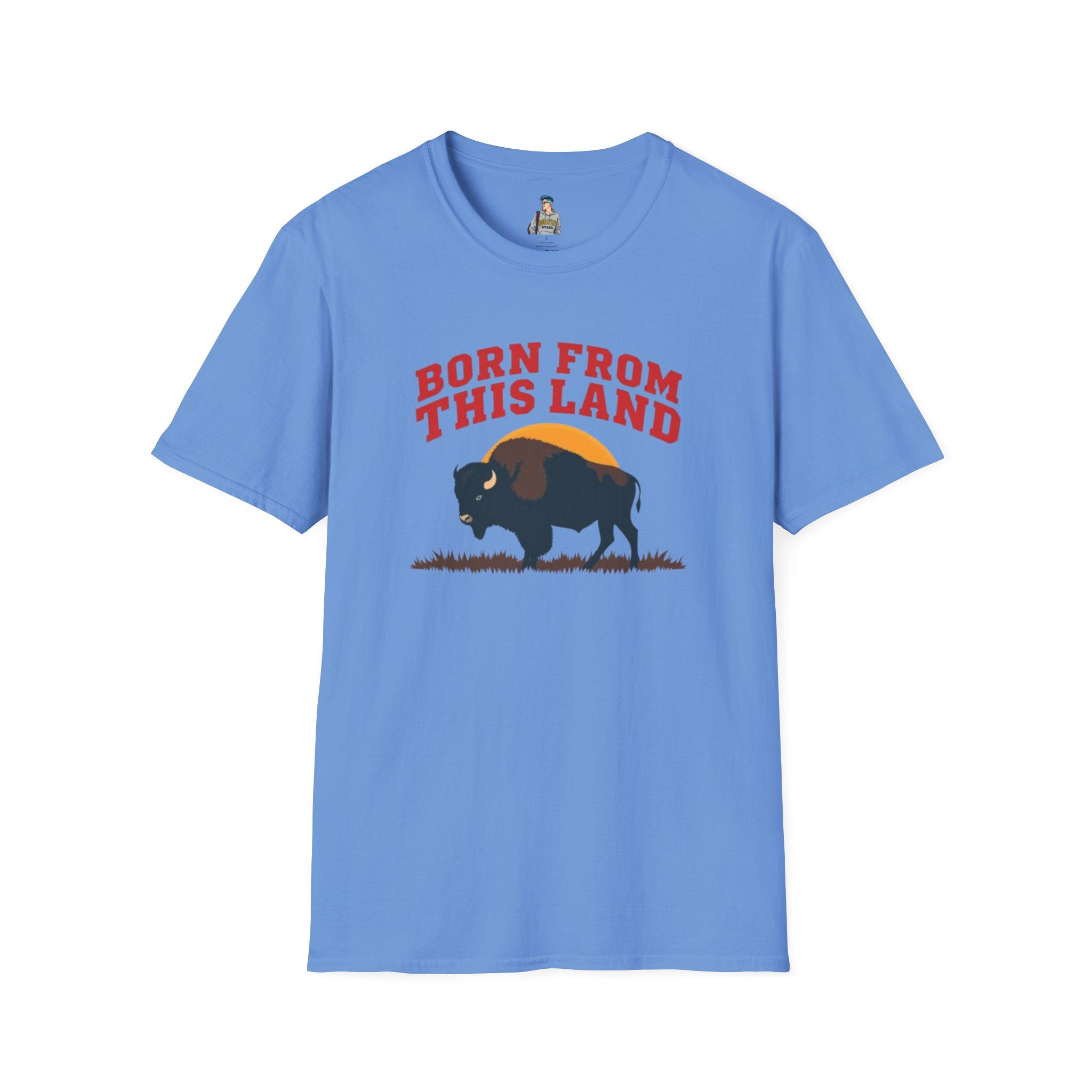 Born From this Land Native and Proud T-Shirt